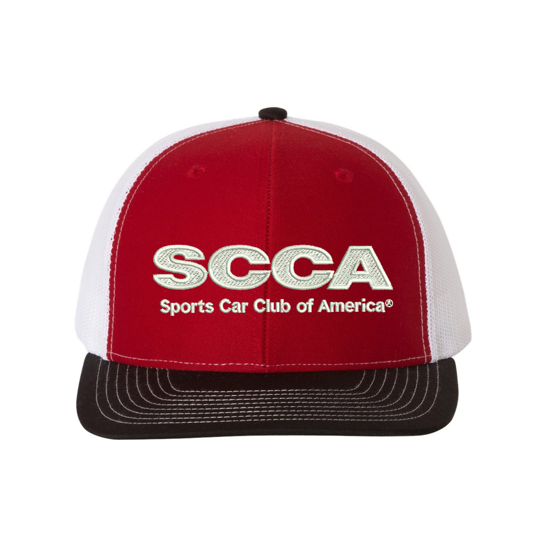 SCCA Snapback Trucker Cap