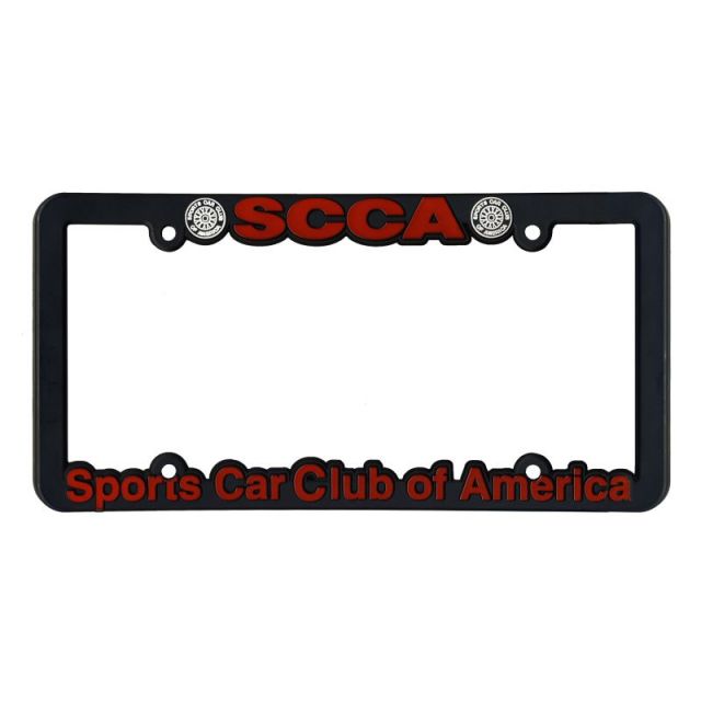 SCCA License Plate Frame