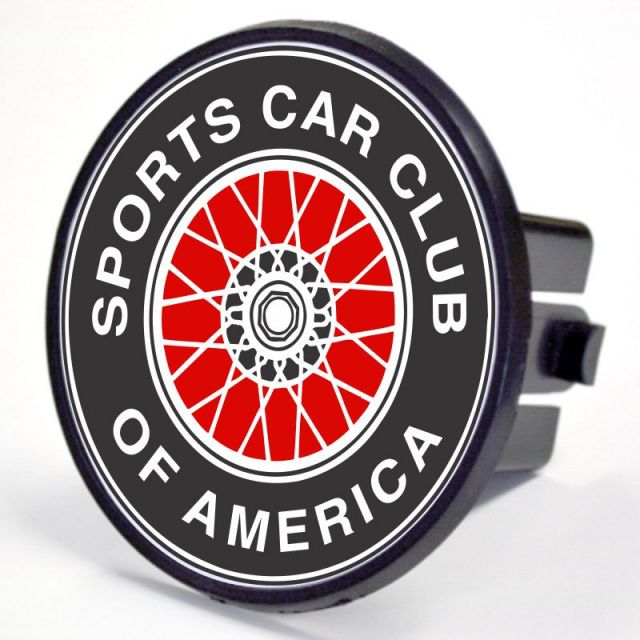 SCCA WHEEL Trailer Hitch Cover