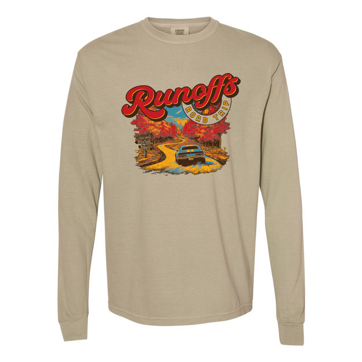 2025 Runoffs Road Trip Long Sleeve Tee