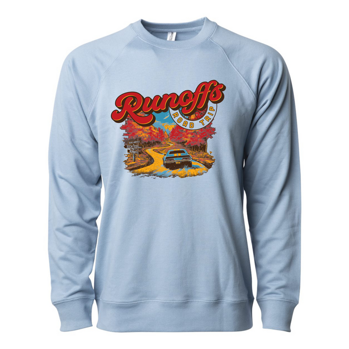 2025 Runoffs Road Trip Crewneck Sweatshirt