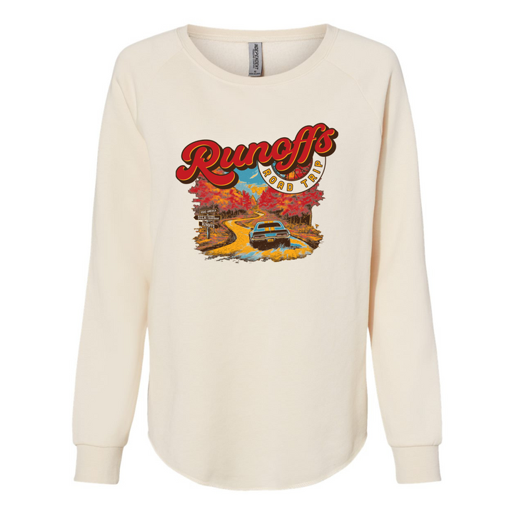 2025 Runoffs Road Trip LADIES Crewneck Sweatshirt