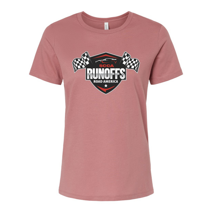2025 Runoffs Shield LADIES Short Sleeve Tee