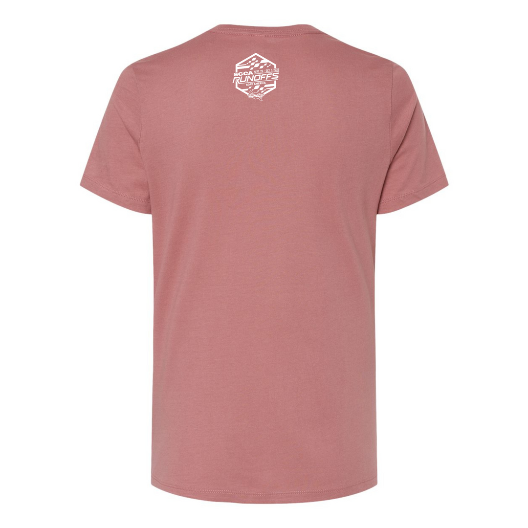 2025 Runoffs Shield LADIES Short Sleeve Tee
