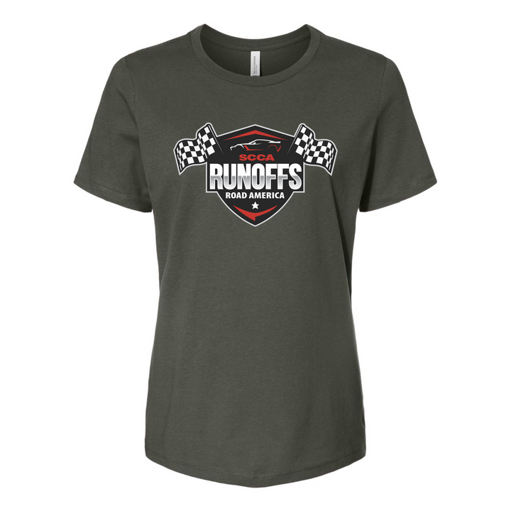 2025 Runoffs Shield LADIES Short Sleeve Tee