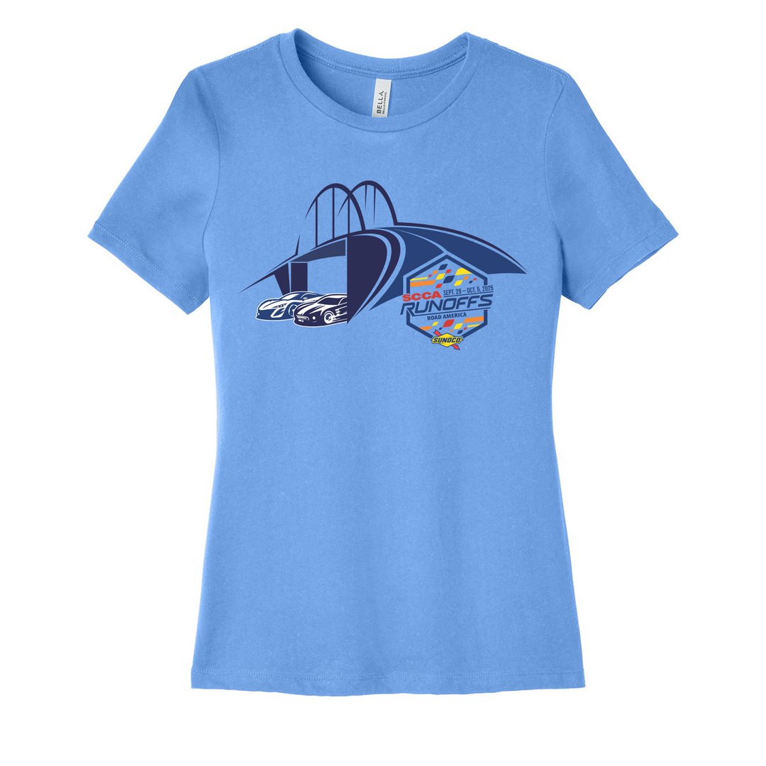 2025 Runoffs LADIES 'Bridging the Finish' Short Sleeve Tee