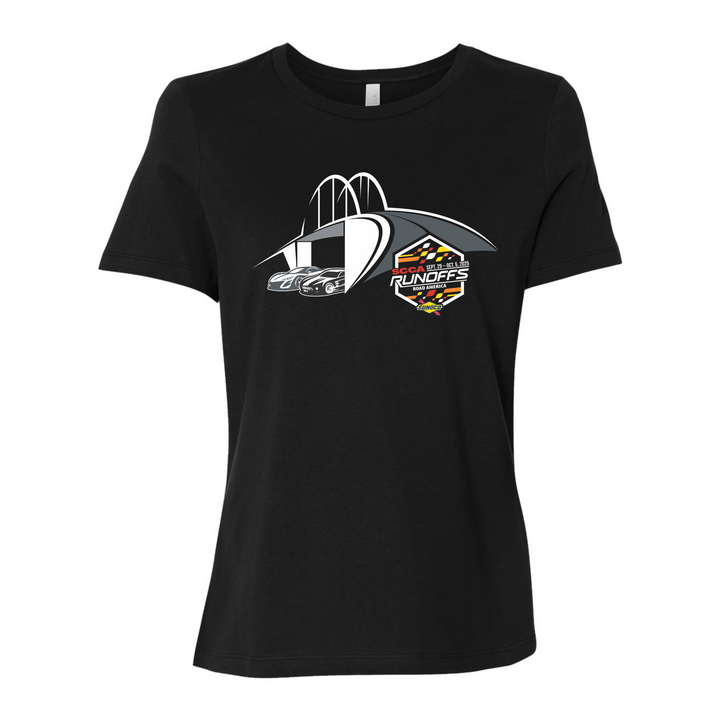2025 Runoffs LADIES 'Bridging the Finish' Short Sleeve Tee