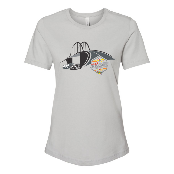 2025 Runoffs LADIES 'Bridging the Finish' Short Sleeve Tee