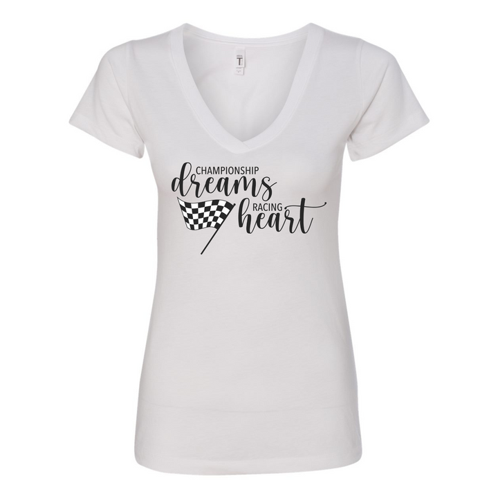 2025 Runoffs LADIES 'Championship Dreams' V-Neck Tee