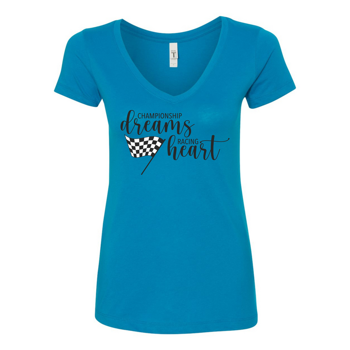 2025 Runoffs LADIES 'Championship Dreams' V-Neck Tee