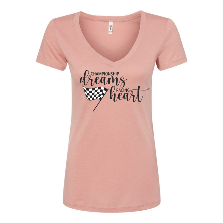 2025 Runoffs LADIES 'Championship Dreams' V-Neck Tee