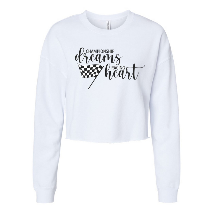2025 Runoffs LADIES 'Championship Dreams' Crop Crewneck Sweatshirt