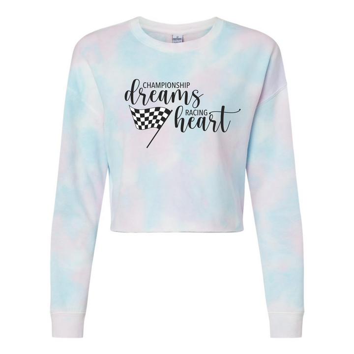 2025 Runoffs LADIES 'Championship Dreams' Crop Crewneck Sweatshirt