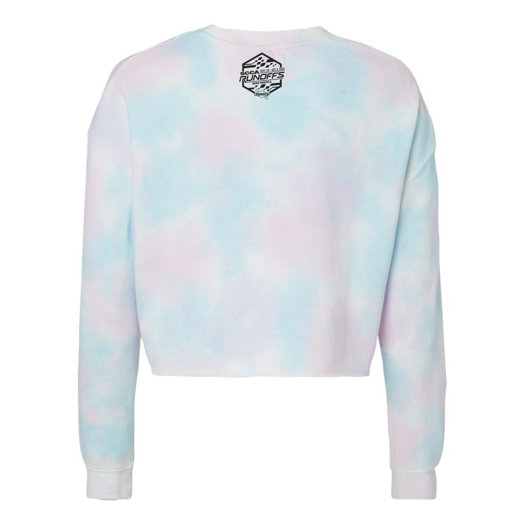 2025 Runoffs LADIES 'Championship Dreams' Crop Crewneck Sweatshirt