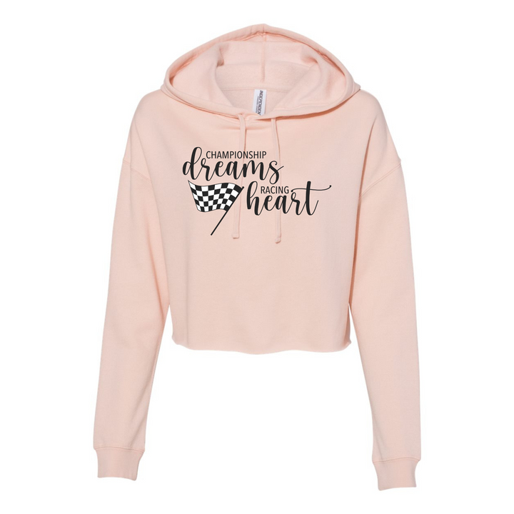 2025 Runoffs LADIES 'Championship Dreams' Crop Hooded Sweatshirt