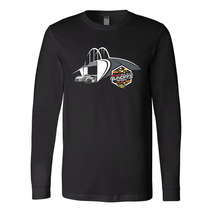 2025 Runoffs 'Bridging the Finish' Long Sleeve Tee