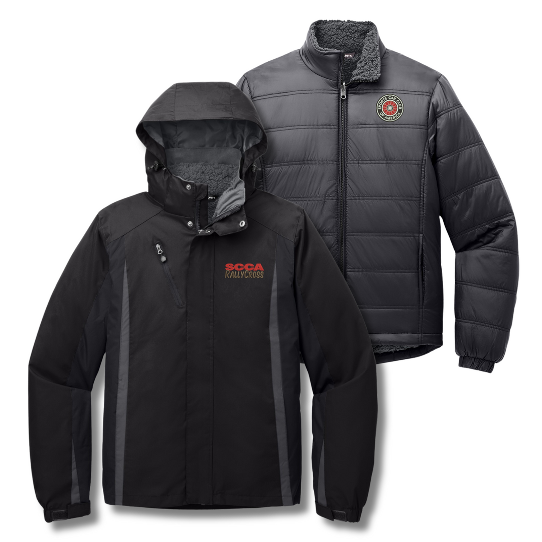 RALLYCROSS Colorblock 3-in-1 Jacket