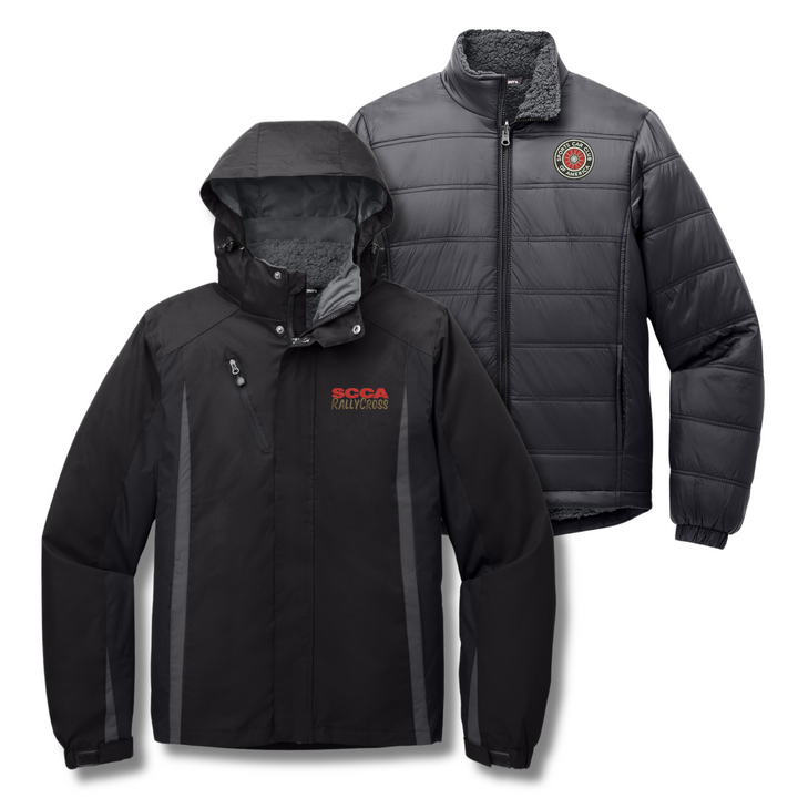 RALLYCROSS Colorblock 3-in-1 Jacket