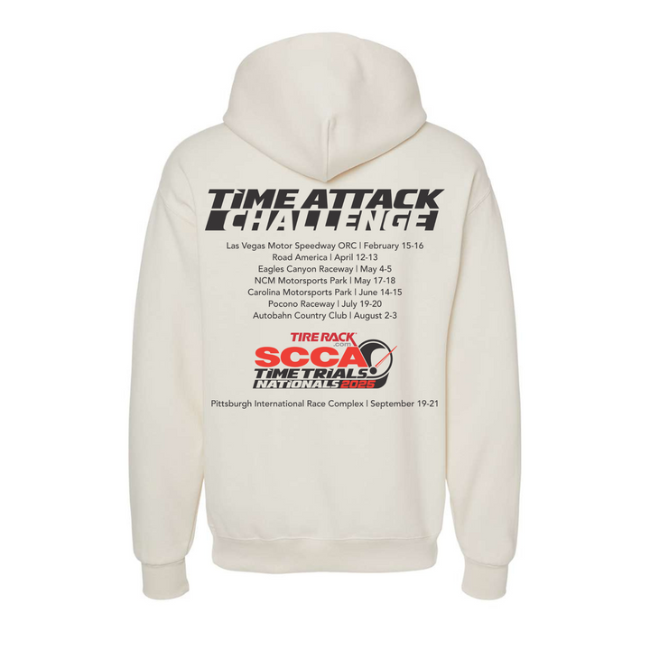 2025 Time Trials Nationals Time Attack Challenge Hooded Sweatshirt