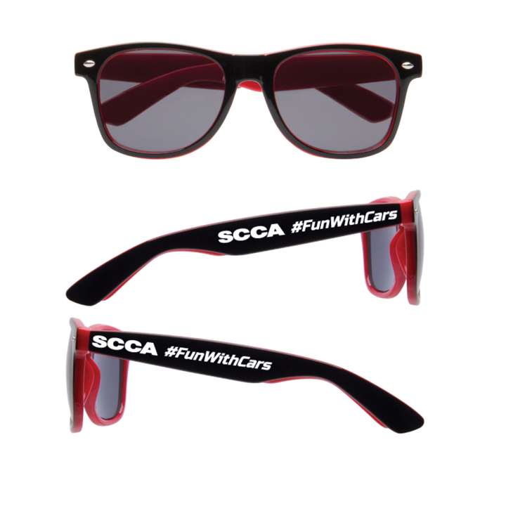SCCA Two-Toned #FunWithCars Sunglasses