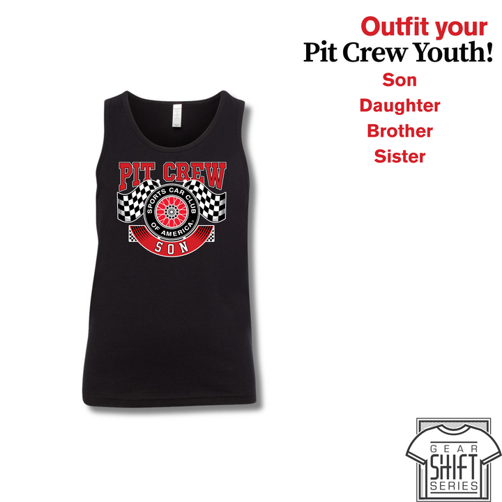 Gear Shift Series: Pit Crew - YOUTH Tank Top