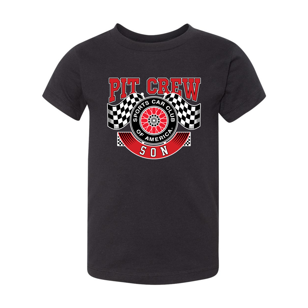 Gear Shift Series: Pit Crew - TODDLER Short Sleeve Tee
