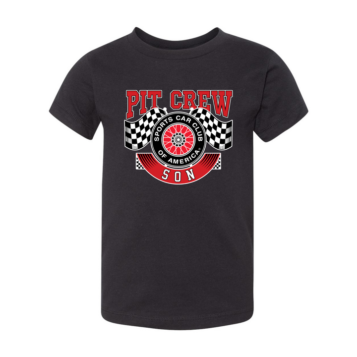 Gear Shift Series: Pit Crew - TODDLER Short Sleeve Tee