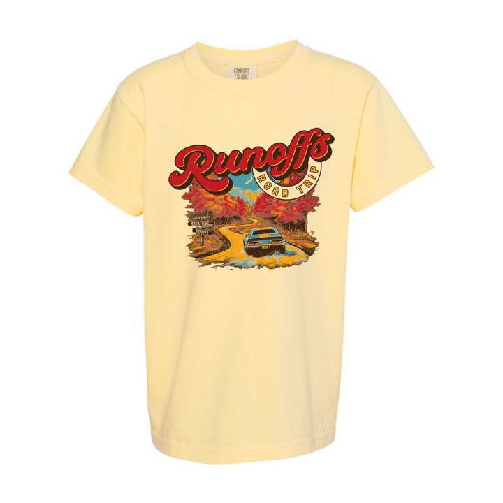 2025 Runoffs Road Trip YOUTH Short Sleeve Tee