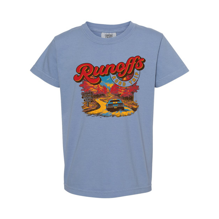 2025 Runoffs Road Trip YOUTH Short Sleeve Tee