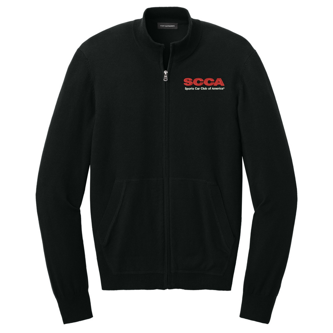 SCCA Easy Care Full-Zip Sweater