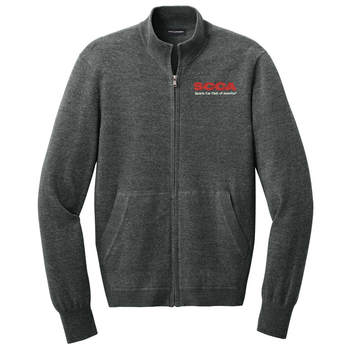 SCCA Easy Care Full-Zip Sweater