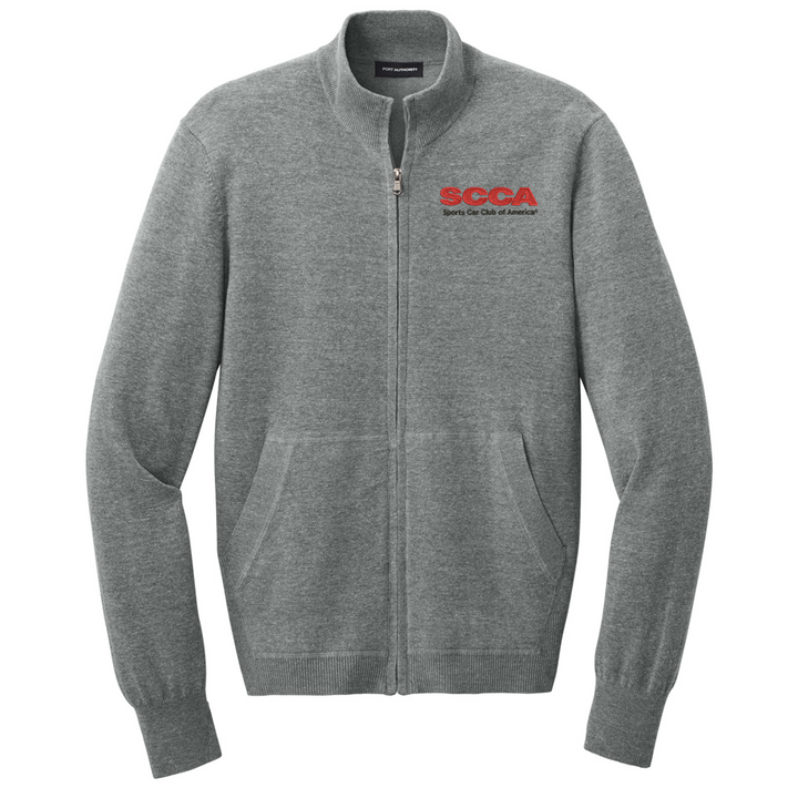 SCCA Easy Care Full-Zip Sweater