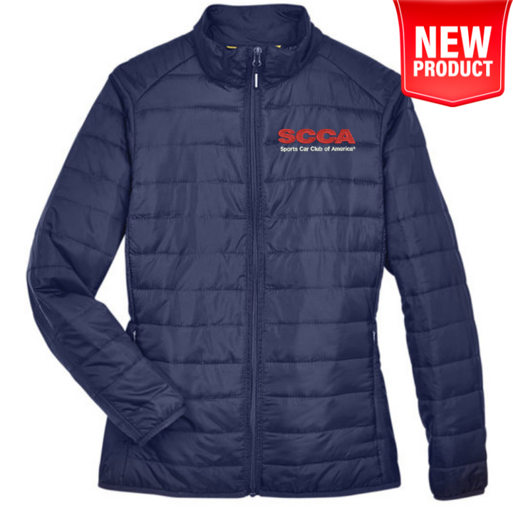 SCCA LADIES Packable Puffer Jacket