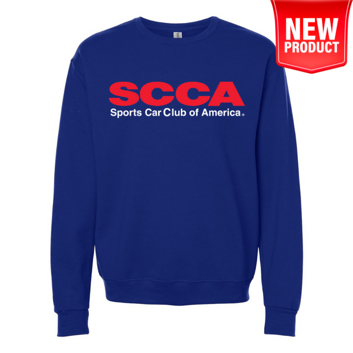 SCCA Fleece Crewneck Pocket Sweatshirt