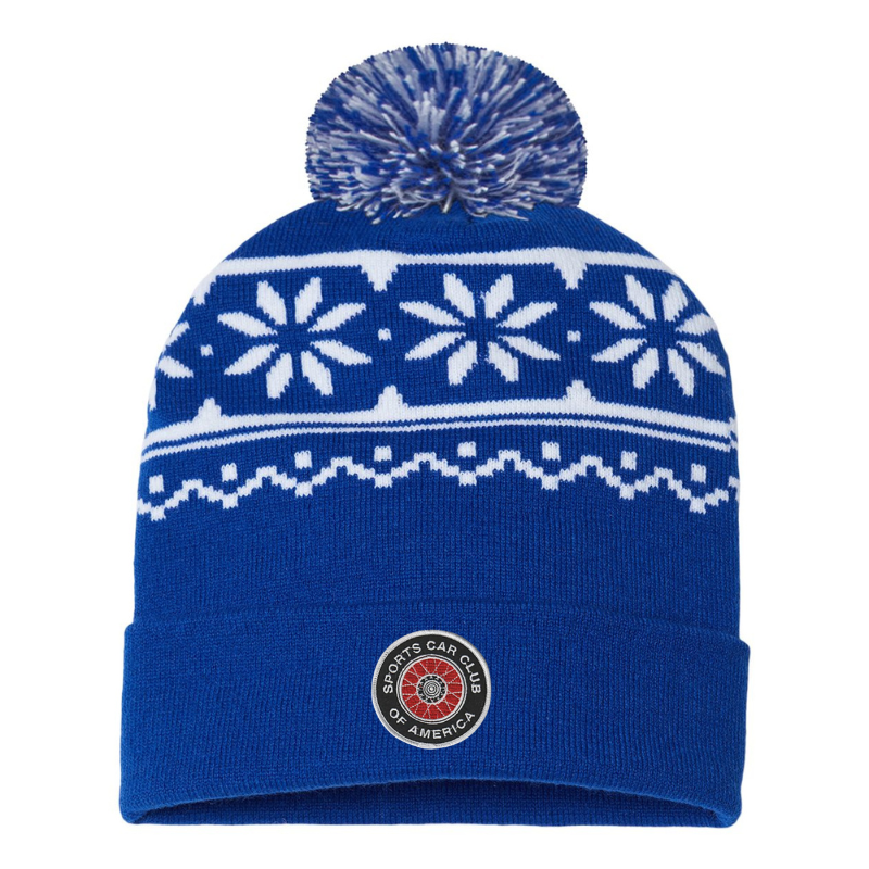 SCCA USA-Made Snowflake Beanie