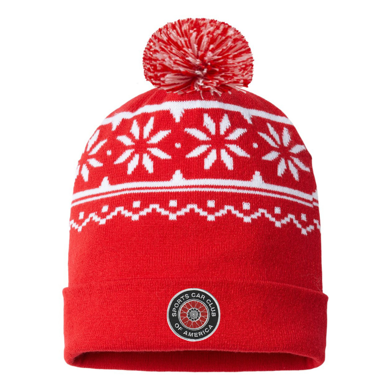 SCCA USA-Made Snowflake Beanie