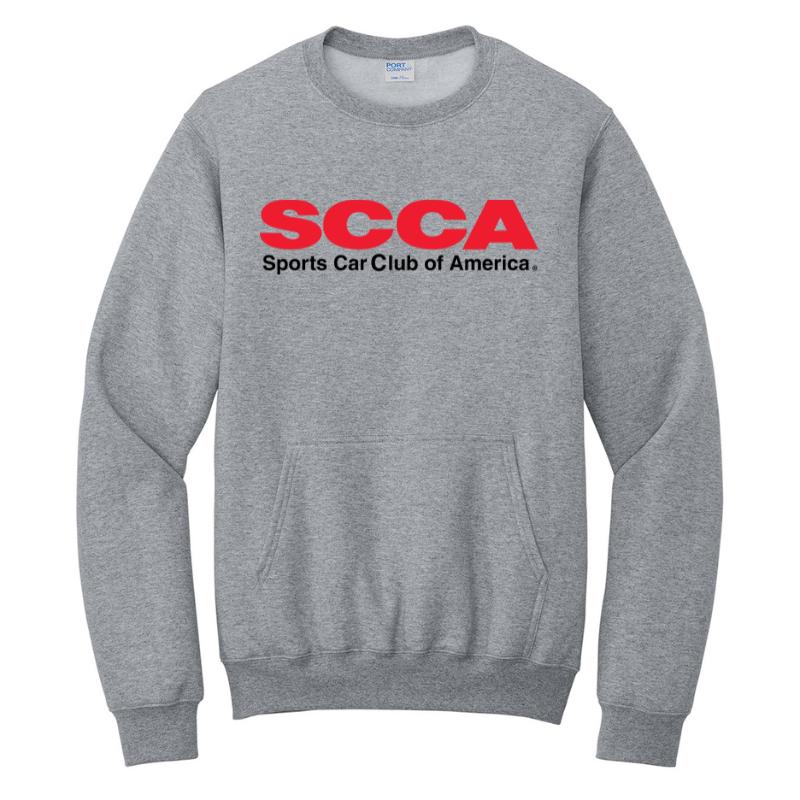 SCCA Fleece Crewneck Pocket Sweatshirt