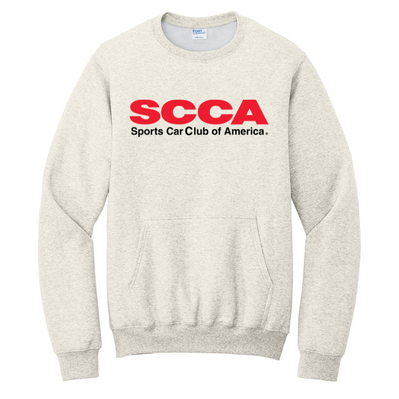 SCCA Fleece Crewneck Pocket Sweatshirt