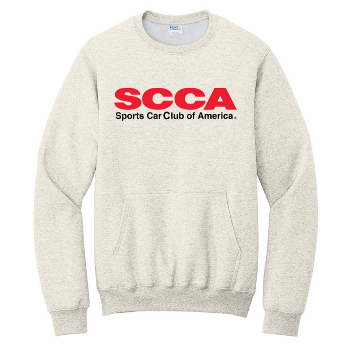 SCCA Fleece Crewneck Pocket Sweatshirt