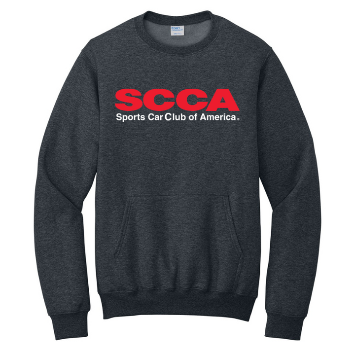 SCCA Fleece Crewneck Pocket Sweatshirt