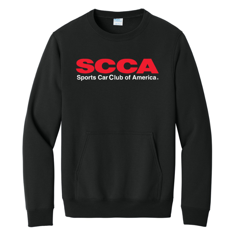 SCCA Fleece Crewneck Pocket Sweatshirt