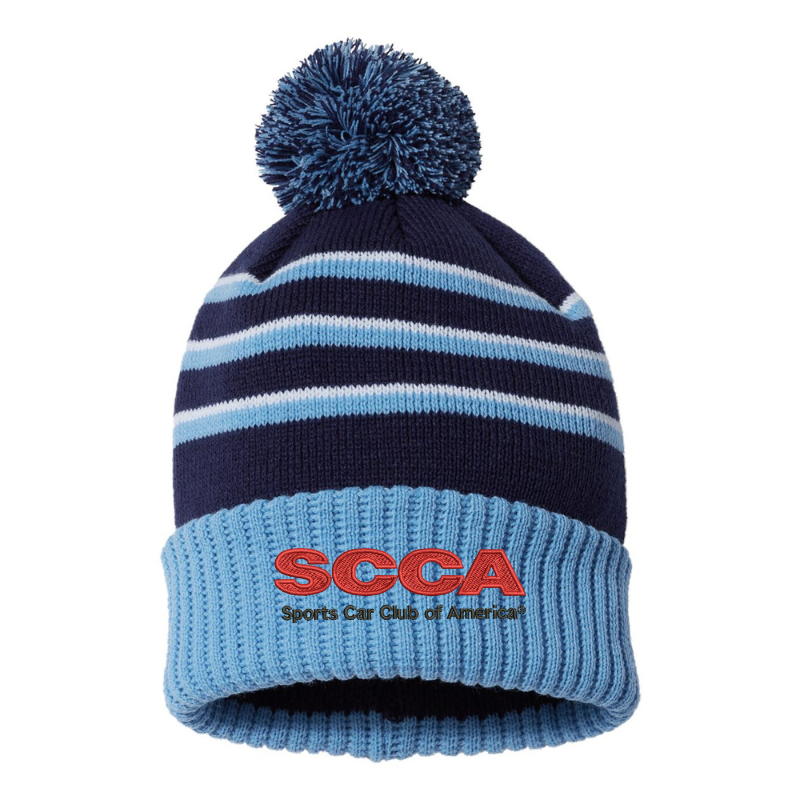 SCCA Pom Cuffed Beanie