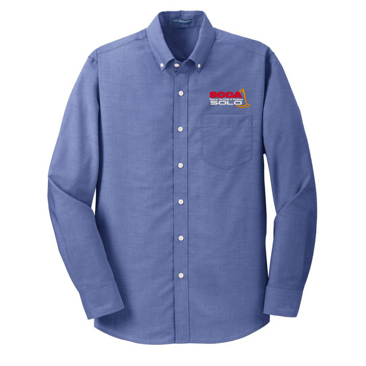 SOLO Long Sleeve Oxford Shirt