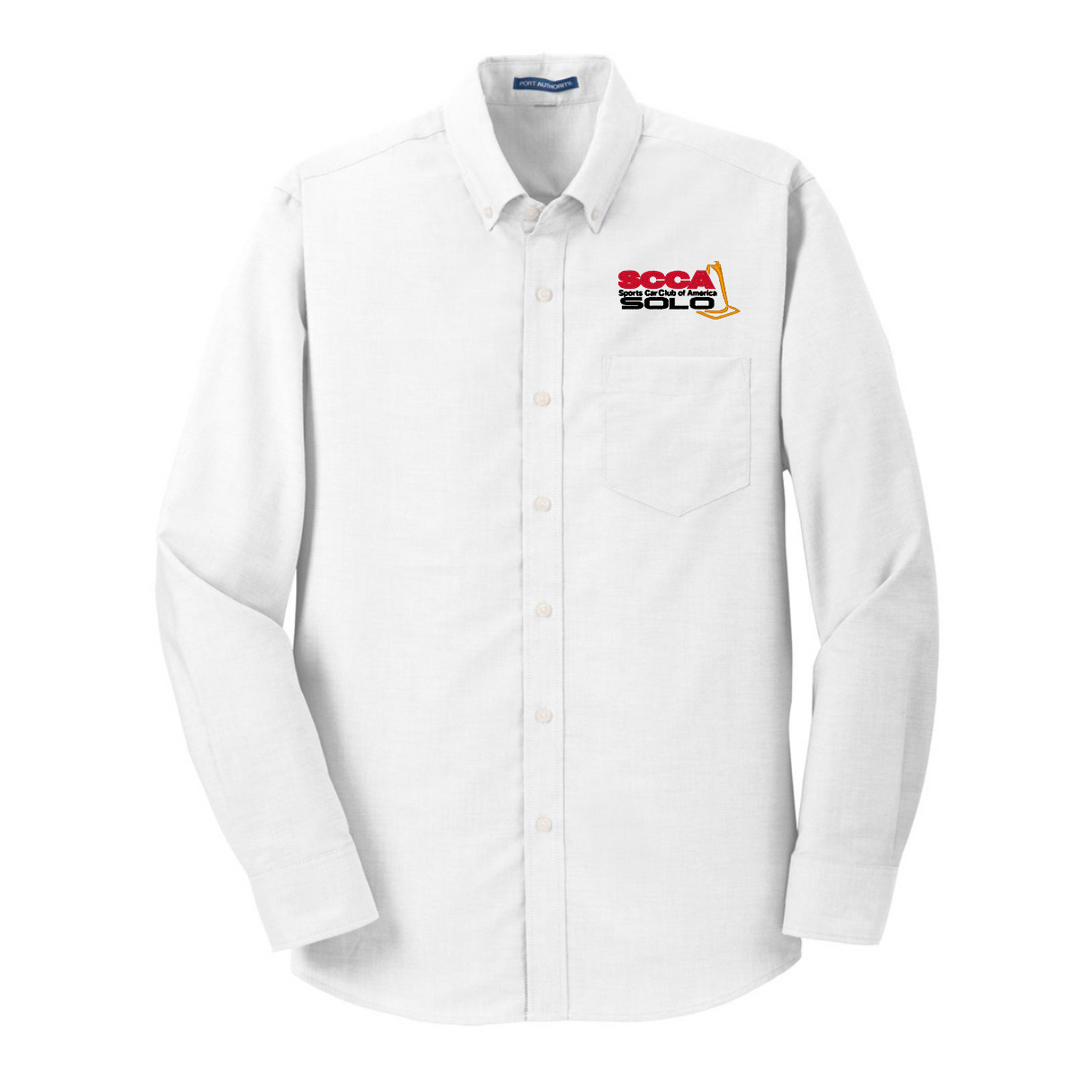 SOLO Long Sleeve Oxford Shirt