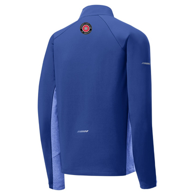 SOLO Stretch Contrast 1/2 Zip Pullover