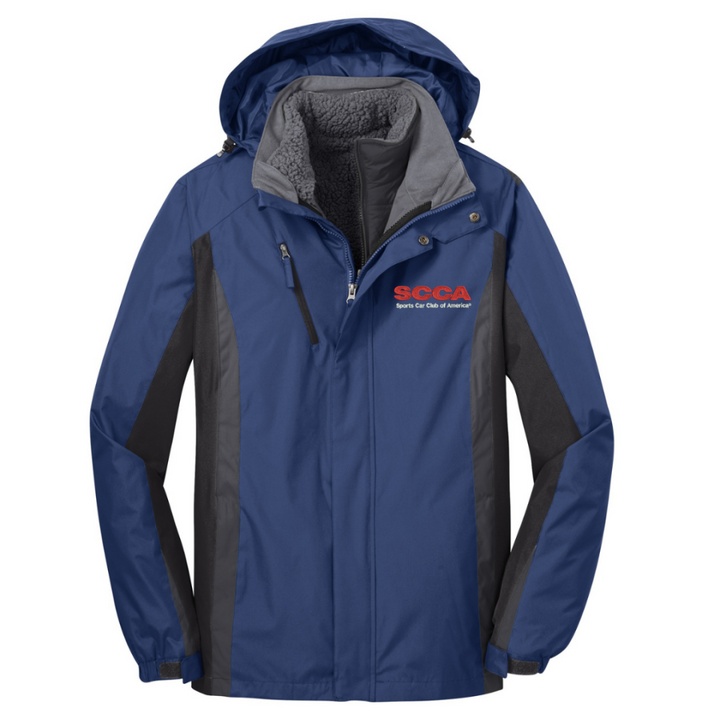 SCCA TEXT Colorblock 3-in-1 Jacket