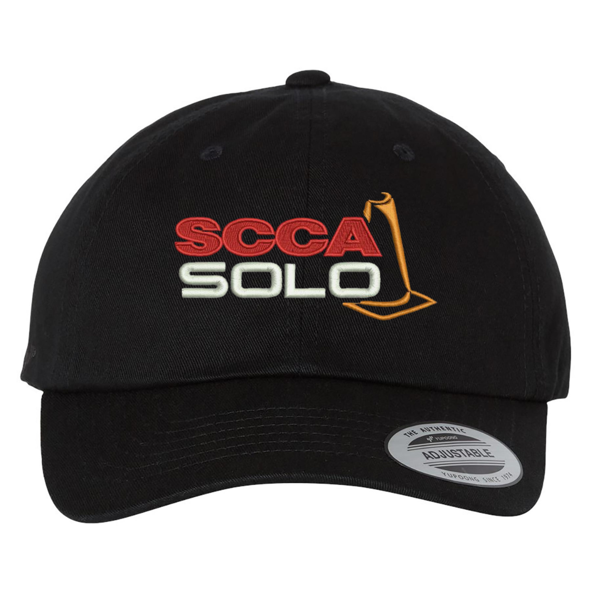 SCCA SOLO Low Profile Dad's Cap