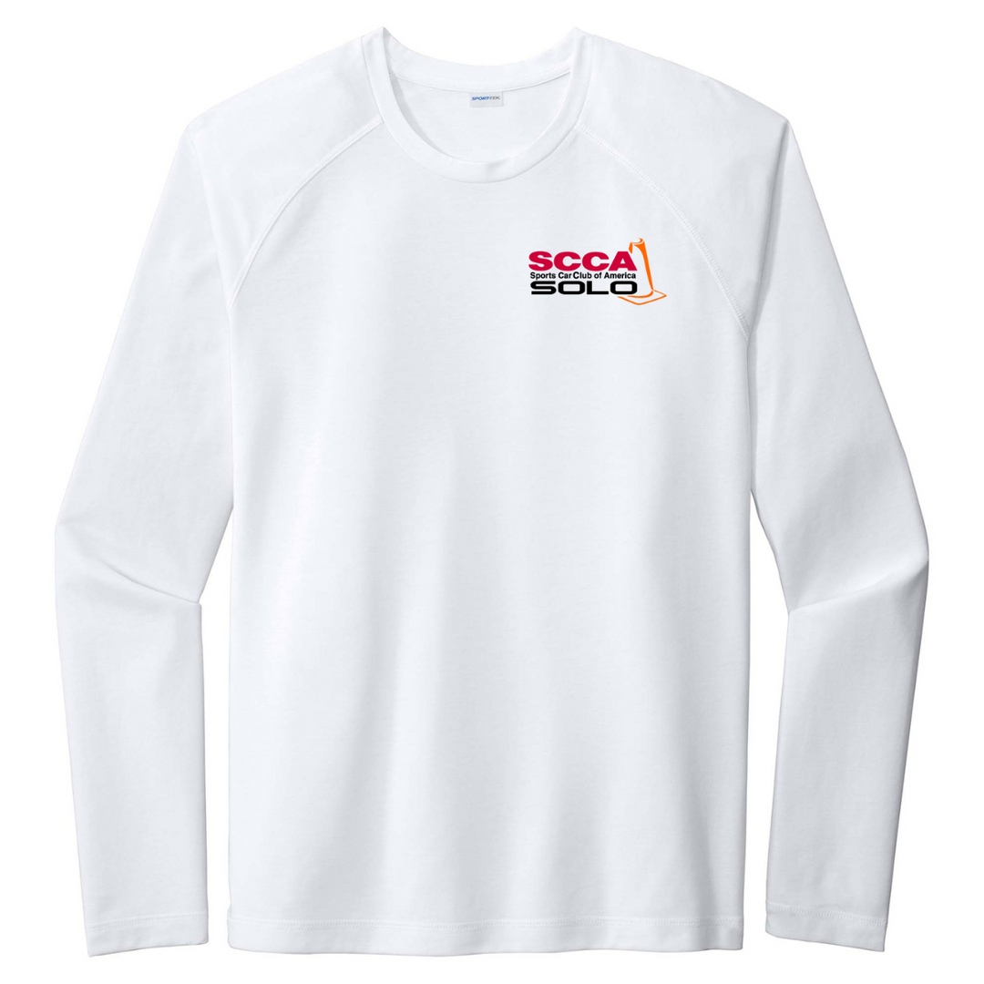 SOLO Wicking Tri Blend Raglan L/S Tee