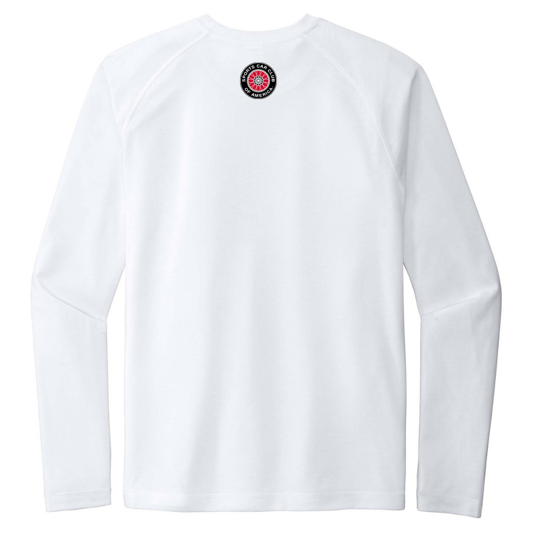 Road Racing Wicking Tri Blend Raglan L/S Tee